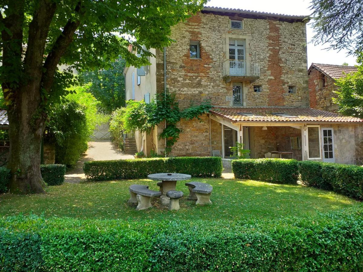 Le Jardin Secret Bed and Breakfast Saint-Antonin Eksteriør billede